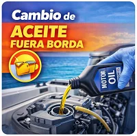 Cambio aceite motor fueraborda paso a paso